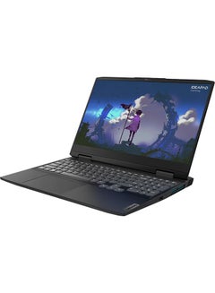 Buy Ideapad 3 15IAH7 Laptop With 15.6-Inch Display, Core i7-12650H Processor/16GB RAM/512GB SSD/4GB Nvidia Geforce RTX 3050 Graphics Card/DOS(No Windows) Arabic Black in UAE