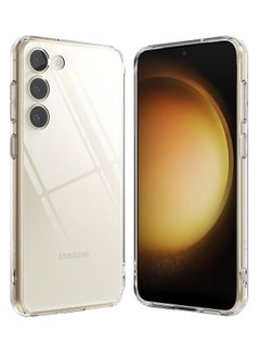 اشتري Fusion Compatible With Samsung Galaxy S23 Plus  5G Cover For Women And Men Transparent Shockproof Bumper Designed Case Clear في السعودية