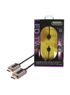 Buy High Speed HDMI Cable With Ethernet Black in UAE