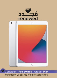 Buy Renewed - Ipad 8 (2020) 10.2-Inch 3GB RAM 32GB Wifi in Saudi Arabia