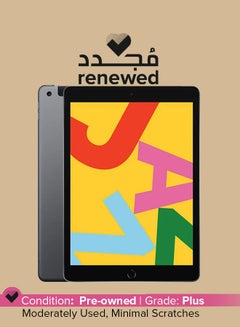 Buy Renewed - Ipad 7 (2019) 10.2-Inch 3GB RAM 128GB wifi in UAE