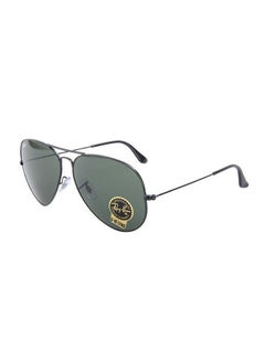 Buy Full Rim Aviator Sunglasses - RB3026 - Lens Size: 62 mm - Black in Saudi Arabia