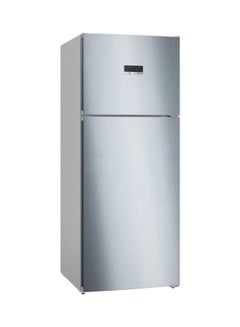 Buy Free Standing Refrigerator With Freezer On Top KDN76XI3E8 Silver in Egypt