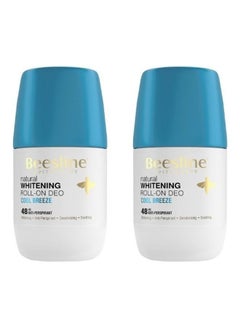 Buy Whitening Roll-On Deodorant Cool Breeze Pack of 2 50ml in UAE