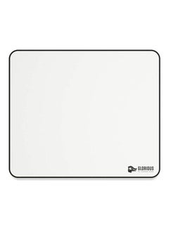 Buy Glorious Large Gaming Mouse Pad for Desk - Rubber Base Computer Mouse Mat - Durable Mouse Mat - Cloth Mousepad with Stitched Edges - White Cloth Mousepad | 11"x13" (GW-L) in UAE