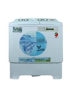 Buy Semi Automatic Twin Tub Washing Machine, 1 Year Warranty 7.0 kg 150.0 W NWM8001 White in UAE