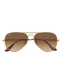 Buy Full Rim Aviator Sunglasses - RB3689 914751 58-14 - Lens Size: 58 mm - Gold in Saudi Arabia