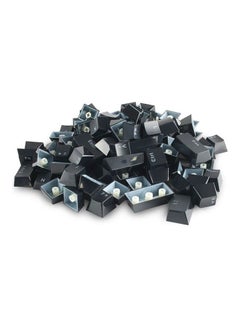 Buy Glorious Mechanical Keyboard Keycaps, 104-Key ABS Doubleshot, Black | G-104-Black in UAE