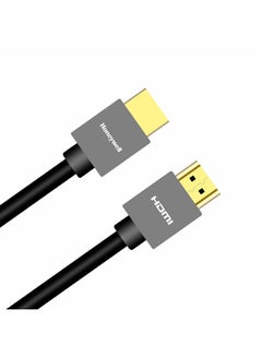 Buy High-Speed HDMI v2.0 Cable with Ethernet, 18 GBPS Transmission Speed, supports 3D/4K@60Hz Ultra HD Resolution, for all HDMI devices laptop Desktop TV set-top box gaming console- 2 meter Black in UAE