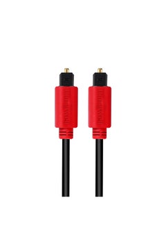 اشتري Digital Optical Cable (TosLink) Black and Red في الامارات