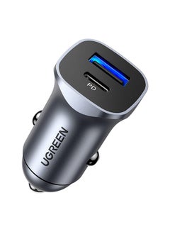 Buy PD 24W Car Charger Fast Charging Dual USB Car Plug Adapter Car Charger Type C Compatible with iPhone 15 Pro Max/15 Pro/15/14/13 Pro Max/12/11, iPad Pro/mini 6,Samsung S23/S22, Huawei Mate20,etc Black in Saudi Arabia