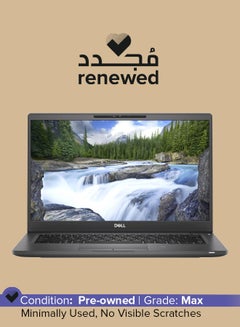 اشتري Renewed - Latitude 7300 Laptop With 13-Inch Full HD Display,Core i5 8365U Processor/8GB RAM/256GB SSD/Intel UHD Graphics/Windows 10 English Black English Black في السعودية