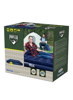 Buy Inflatble Pavillo Horizon Airbed King With Repair Patch Blue 13x30.5x35 cm Blue 80 x 72 x 8.75inch in UAE