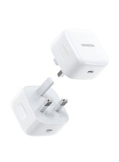 Buy 2Pack iPhone Charger Fast Type C Adapter Apple PD20W Quickly USB C Wall Plug Compatible for New iPhone 14 Pro Max/14 Pro/14/13Pro Max/13 Pro/12 Mini/11/XS  Magsafe/ iPad Pro /iPad mini and More White in Saudi Arabia