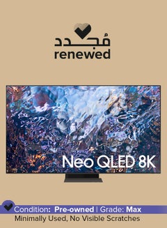 اشتري Renewed - 55 Inch Neo QLED 8K HDR Smart TV (2021) QE55QN700A Sand Carbon في الامارات