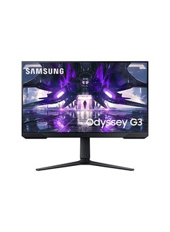 اشتري 27 Odyssey G3 AG300, Full HD Gaming Monitor with 144hz Refresh Rate, 1ms Response Time, AMD FreeSync Premium, Height Adjustable Stand, LS27AG300NMXUE Black في الامارات