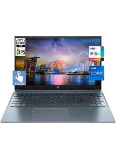 Buy Pavilion 15-EG0070WM with 15.6-inch Full HD Display Touch Display, Core i7-1165G7 Processor/64GB RAM/2TB SSD Nvme/Intels Iris Xe Graphics/Windows 11 English/Arabic Lunar in UAE