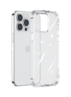 اشتري Joyroom Defender Series Case Cover for iPhone 14 Armored Hook Cover Stand Clear (JR-14H1) Clear في مصر