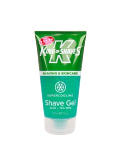 Buy King Of Shave Super Cooling Shave Gel Aloe 150ml in UAE