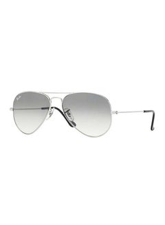 Buy Full Rim Aviator Sunglasses - RB3025-003/32-58 - Lens Size: 58 mm - Silver in Saudi Arabia