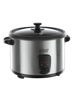 Buy Large Capacity Rice Cooker Bowl With Handy Keep Warm Function, Enough For Cooking 10 Cups Of Rice, Stainless Steel 1.8 L 700 W 19750JAS Black/Silver in UAE