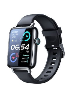 Buy 300mAh JR-FT5 Fit-Life Smart Watch Can Make and Answer Calls 1.83-inch HD Screen 80 Sports Modes Fitness Monitor Health Monitor Monitor Blood Oxygen Blood Pressure Heart Rate Pressure Sleep Monitoring Message Reminder Smart Watch Suitable for Men Women Smart Watch Compatible with Apple Android Phone Black in Saudi Arabia