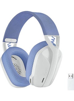 Buy Logitech G435 LIGHTSPEED & Bluetooth Wireless Gaming Headset - White in UAE