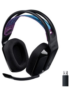 اشتري Logitech G535 Lightspeed Wireless Gaming Headset - Black في الامارات