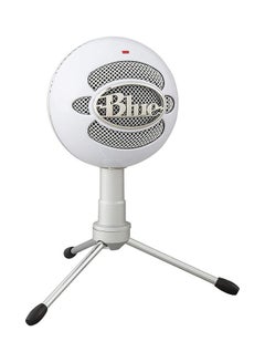 Buy Logitech Blue Snowball iCE Plug and Play USB Microphone - White in UAE