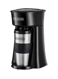 Buy Coffee Maker With Travel Mug 360 ml 650 W DCT10-B5 Black/Silver in UAE