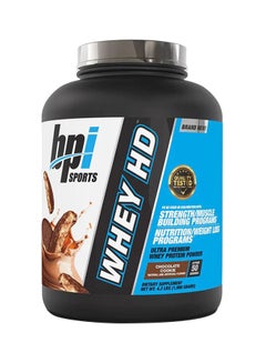 اشتري Whey HD Ultra Premium Protein Powder -Chocolate cookie -4.2LB في السعودية