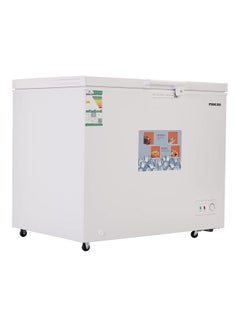 Buy Chest Freezer With Lock And Drain Hole 254 L 266 kW NCF350N23W White in Saudi Arabia