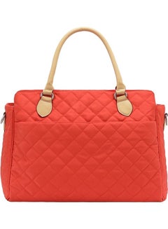 Buy Styler Fashion diaper Bag With Multiple Pockets - Orange in Saudi Arabia