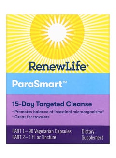 اشتري ParaSmart, 15-Day Targeted Cleanse, 2-Part 90 Veg Capsules في الامارات