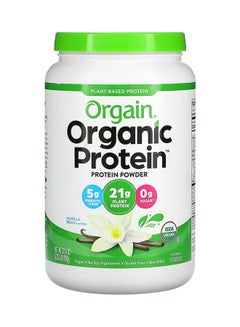 اشتري Plant Based Organic Protein Powder - Vanilla Bean 2.03 lbs (920 g) في السعودية