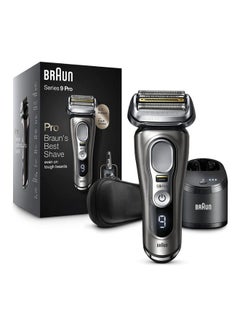 Buy Series 9 Pro Wet And Dry Shaver With 5-In-1 Smart Care Center Travel Case Noble Metal 15.7 x 17.7 x 25cm in UAE