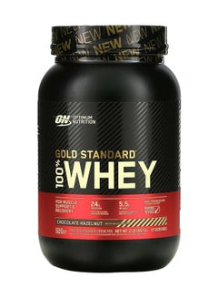 Buy Gold Standard 100 Percent Whey Protein - Chocolate Hazelnut - 907 Gram in Saudi Arabia