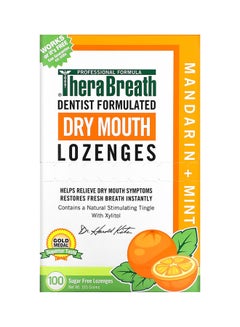 Buy Dry Mouth Lozenges - Mandarin Mint - 100 Lozenges in Saudi Arabia