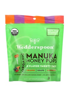 Buy Org Manuka Honey Pops Kids-Varietypak 24'S:02242, 4.15 Oz (118 G) in UAE