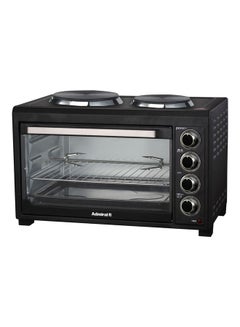 Buy Electric Oven with Hot Plate 1 Year Warranty 2022 Year Model 45 L 2000 W ADEO 45NBSCP-HP Black in UAE