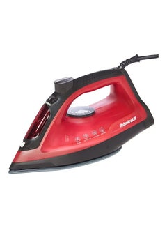 Buy Iron  Steam rate: 30g/min 220-240V50-60Hz 2200-2400/ GS Mechanical Temperature control (1 Year Warranty)2022 Year Model 320 ml 2400 W ADSI2400P Black & Red in UAE