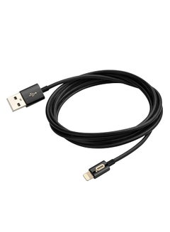 Buy MFi Certified Lightning To USB Cable Black in UAE