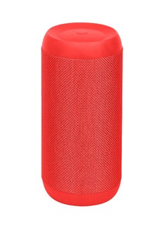 Buy True Wireless Stereo Speaker, Portable Bluetooth 20W Stereo Speaker with IPX6 Water Resistant, FM Radio, Micro SD Card Slot, USB Port, Audio Jack and Built-In Mic for Smartphones, Tablets, Silox Red Red in Saudi Arabia