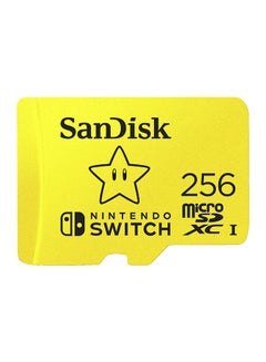 Buy MicroSDXC UHS-I card for Nintendo Switch -, 100MB/s read; 90MB/s write 256.0 GB in UAE
