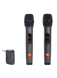 Buy Wireless Microphone Set JBLWIRELESSMIC Black in UAE