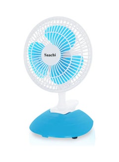 Buy 2 in 1 Table/Clip Fan With 3 Speed Control NL-FN-1732C-BL Blue in UAE