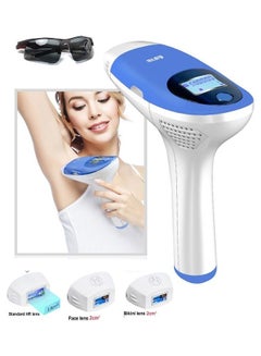Buy IPL Hair Removal Device With Bikini And Face Lens Permanent Painless Remover in Saudi Arabia