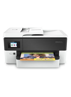 Buy Office Jet Pro Wide Format 7720 All-in-One Printer – Wireless, Print, Scan, Copy, Fax - White in UAE