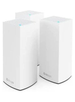 Buy Atlas WiFi 6 Router Home WiFi Mesh System, Dual-Band, 6,000 Sq. ft Coverage, 75+ Devices, Speeds up to (AX3000) 3.0Gbps - MX2000 3-Pack White in UAE