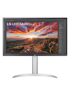 Buy 27 Inch IPS 4K UHD VESA DisplayHDR 400, USB-C Connector Monitor 27UP850N Silver in UAE